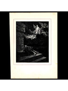 1953 Doré “Elijah’s Ascension” - Limited Edition Old Testament Plate, No. 143